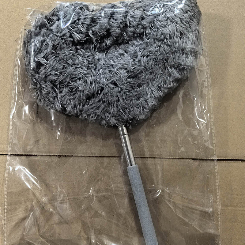 Reach High Fans Instantly! No-Ladder Double-Sided Duster