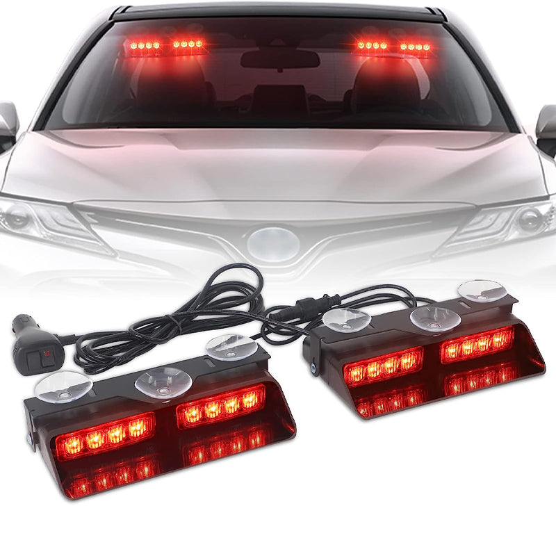 ⏳Time-limited Special⏰Windshield Suction Cup Strobe Warning Light for Vehicles🚗