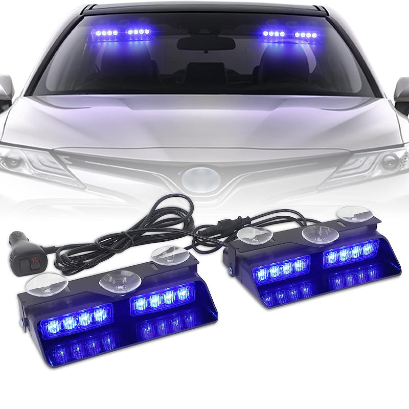 ⏳Time-limited Special⏰Windshield Suction Cup Strobe Warning Light for Vehicles🚗