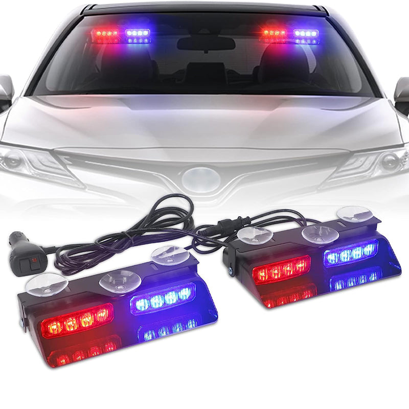 ⏳Time-limited Special⏰Windshield Suction Cup Strobe Warning Light for Vehicles🚗