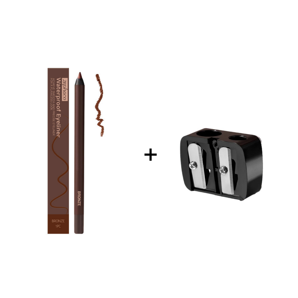 🎁Last Day Buy 1 Get 1 Free🌟24 HR Waterproof Eyeliner Duo Sharpenable Eye Pencil