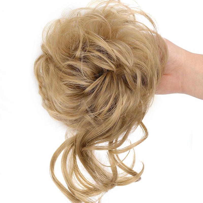 BUY 1 GET 1 FREE+Small gifts!🎁💗Messy Curly Hair Bun Scrunchie Extensions