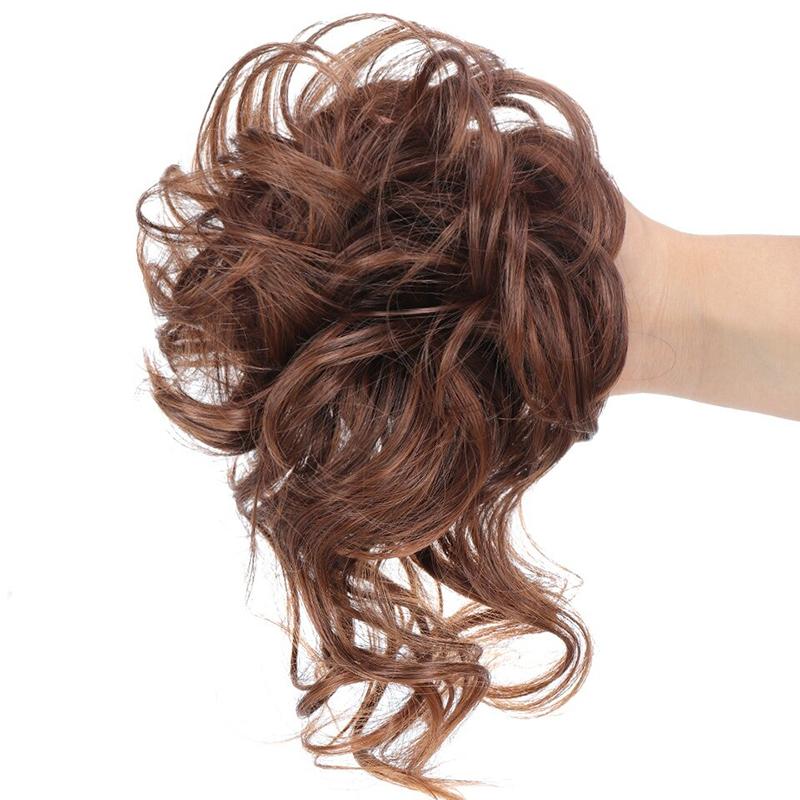 BUY 1 GET 1 FREE+Small gifts!🎁💗Messy Curly Hair Bun Scrunchie Extensions
