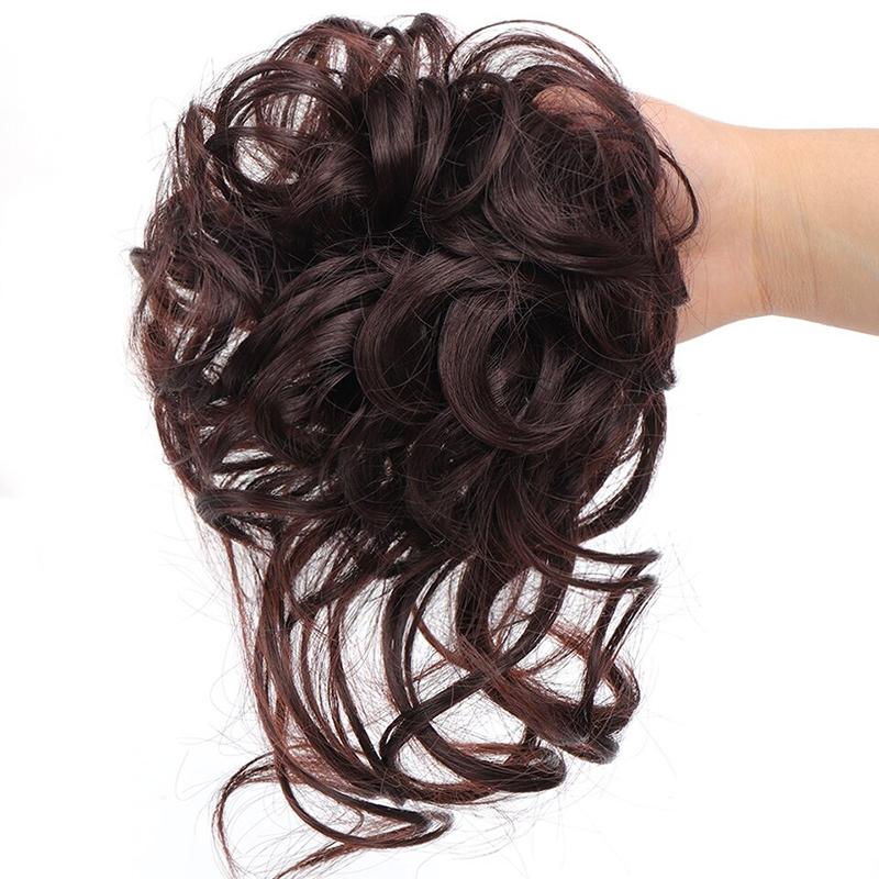 BUY 1 GET 1 FREE+Small gifts!🎁💗Messy Curly Hair Bun Scrunchie Extensions