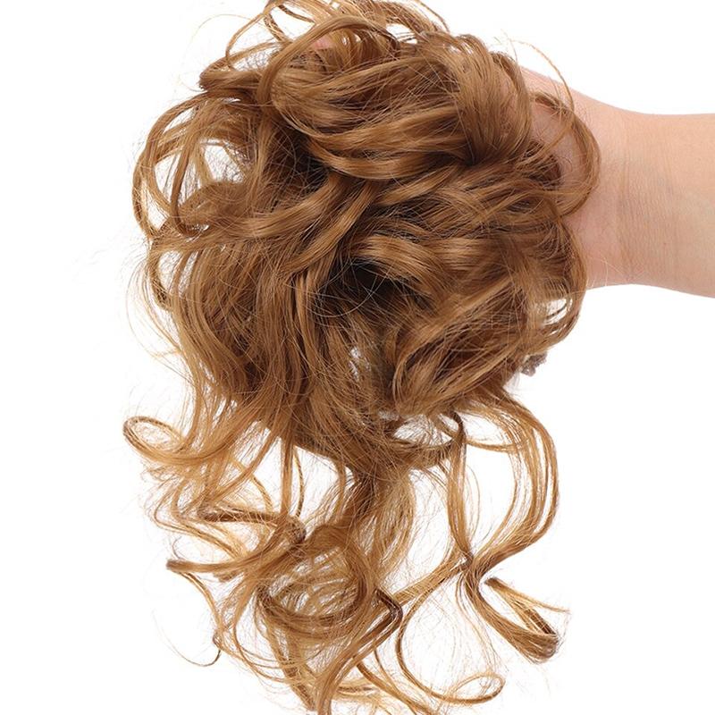 BUY 1 GET 1 FREE+Small gifts!🎁💗Messy Curly Hair Bun Scrunchie Extensions