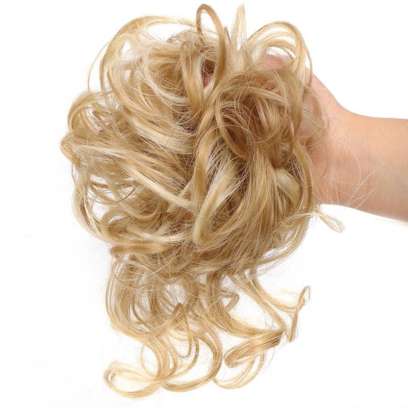 BUY 1 GET 1 FREE+Small gifts!🎁💗Messy Curly Hair Bun Scrunchie Extensions