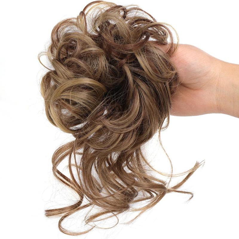 BUY 1 GET 1 FREE+Small gifts!🎁💗Messy Curly Hair Bun Scrunchie Extensions