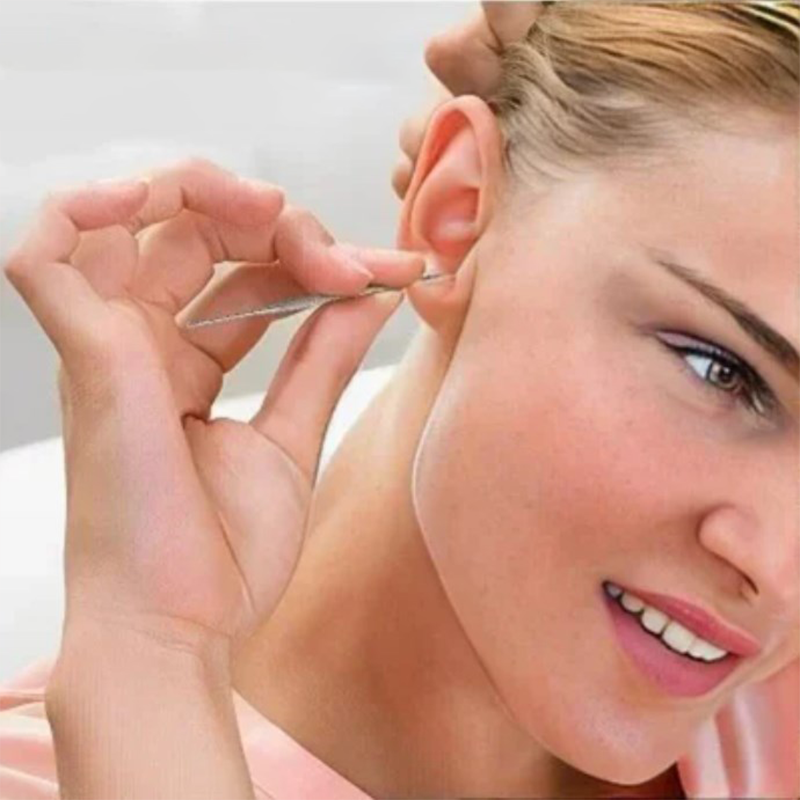 📢50% off for a limited time only📢Portable 6-piece stainless steel ear piercing kit - Spiral ear tool✨