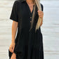 Cotton-Linen A-Line Dress – Breathable, Everyday Chic