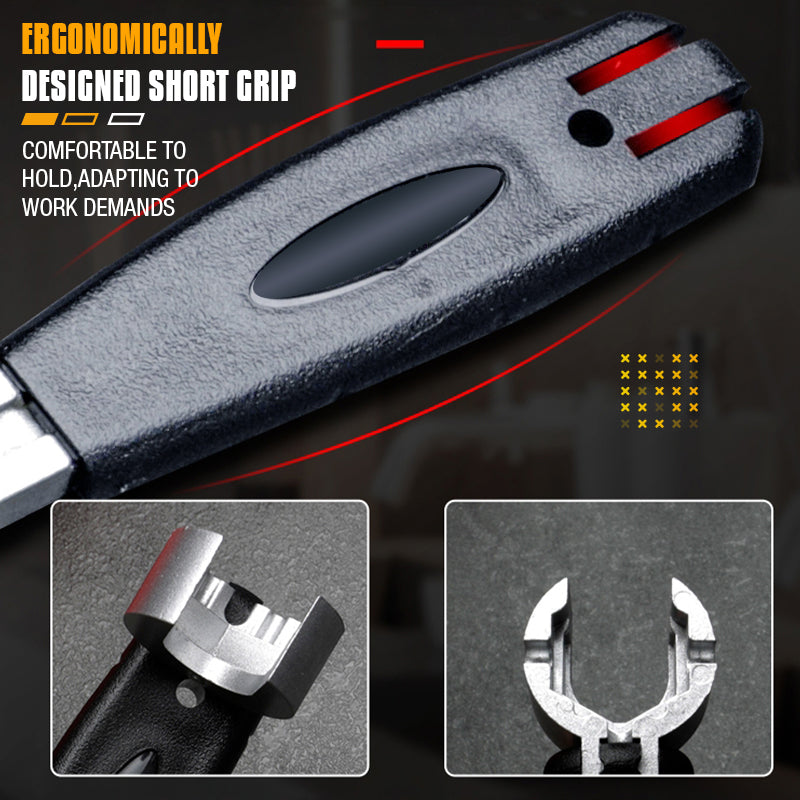 Reach Tight Spaces Instantly! Double-Ended Adjustable Plumbing Wrench