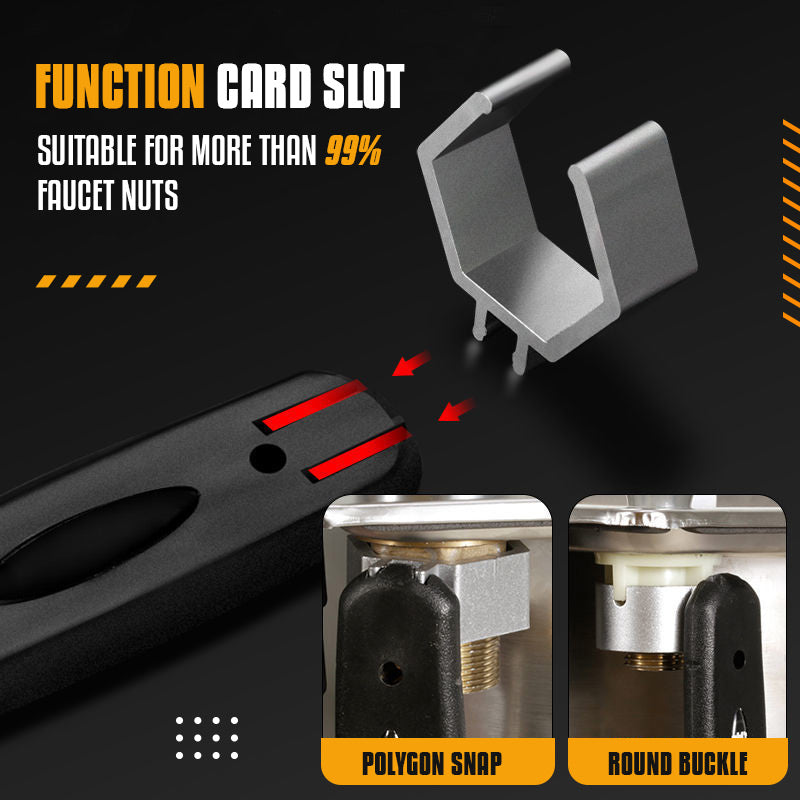 Reach Tight Spaces Instantly! Double-Ended Adjustable Plumbing Wrench