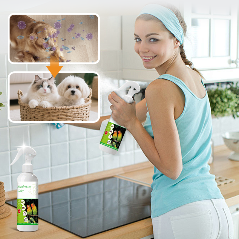 Eliminate Pet Odor & Germs Instantly! Plant-Based Deodorizing Spray