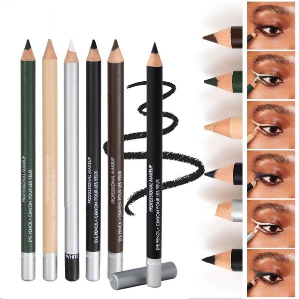 💗Wooden Waterproof Long-Lasting Hard Eyeliner