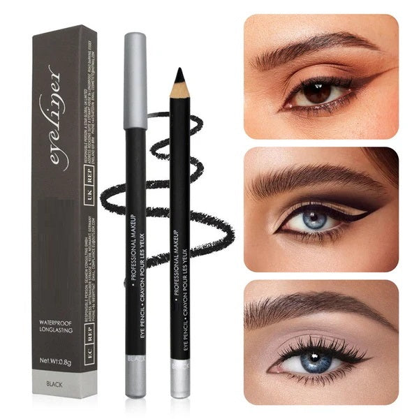 💗Wooden Waterproof Long-Lasting Hard Eyeliner