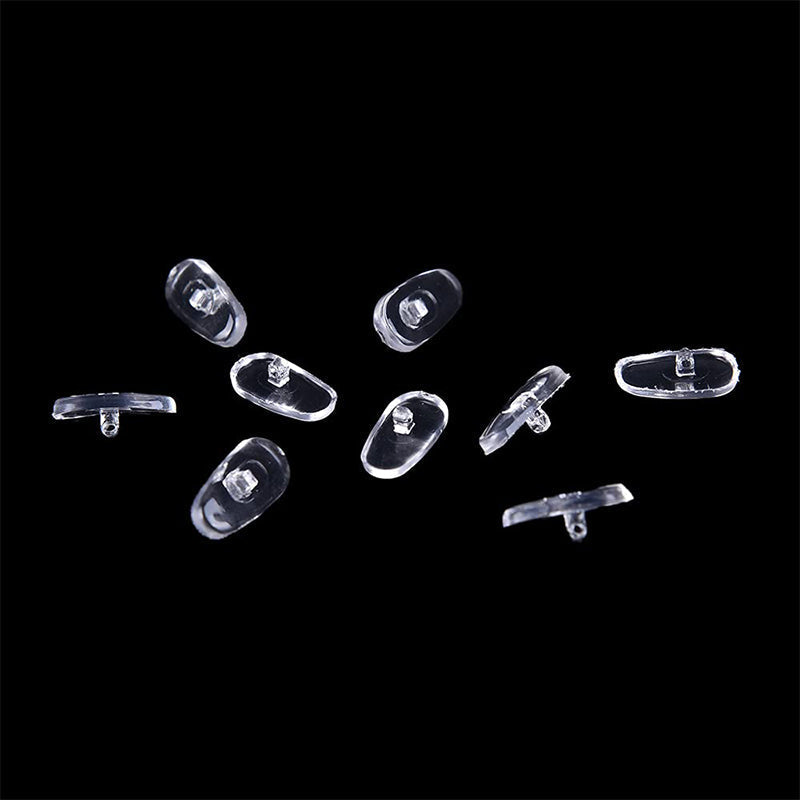 🔥Hot Sale 50% OFF🔥 Eyeglass Nose Pad Repair Kit – 22 Pairs Silicone Pads, Screws, Screwdriver, Tweezers 👓