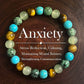 Natural Stone Bead Bracelet – Gradient Color & Energy Design