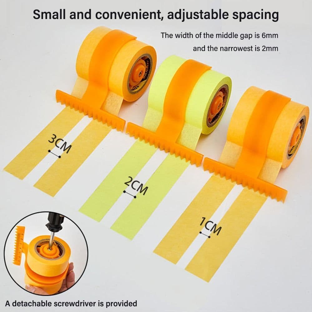🔥49% OFF — Masking Master Tape Dispenser, Perfect Partner for Anti-Rust Spray, Fast Masking & Clean Cut, No Scissors Needed