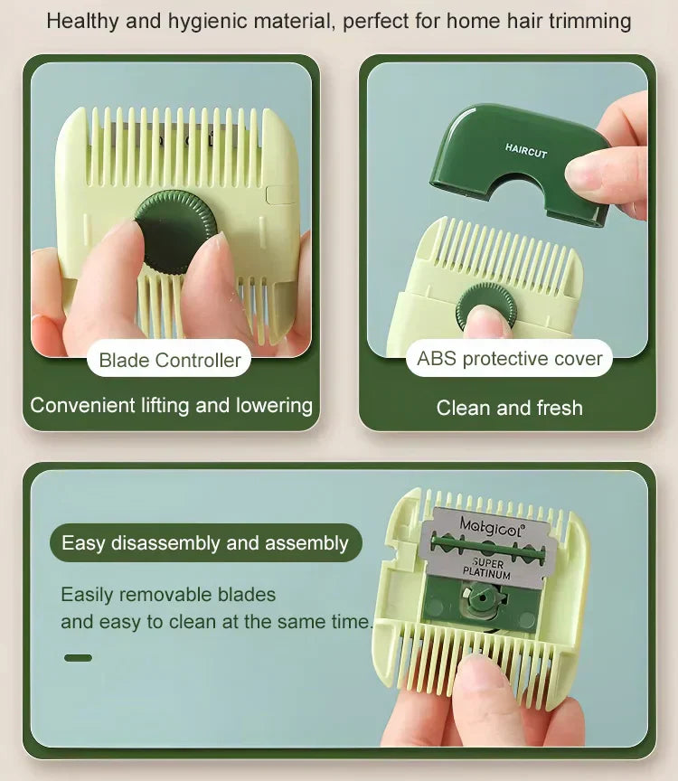 🔥HOT SALE  50%OFF🔥Trim Kids' Hair & Bangs Like a Pro! ✂️ Safe & Saves $$$