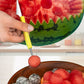 Scoop Fruit Instantly! No-Rust 3-in-1 Melon Baller Kit