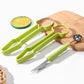 Scoop Fruit Instantly! No-Rust 3-in-1 Melon Baller Kit