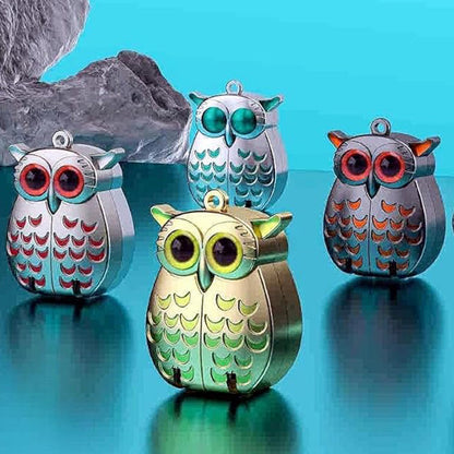 🔥Super cute!✨Mini Foldable Stainless Steel Owl Nail Clippers🦉