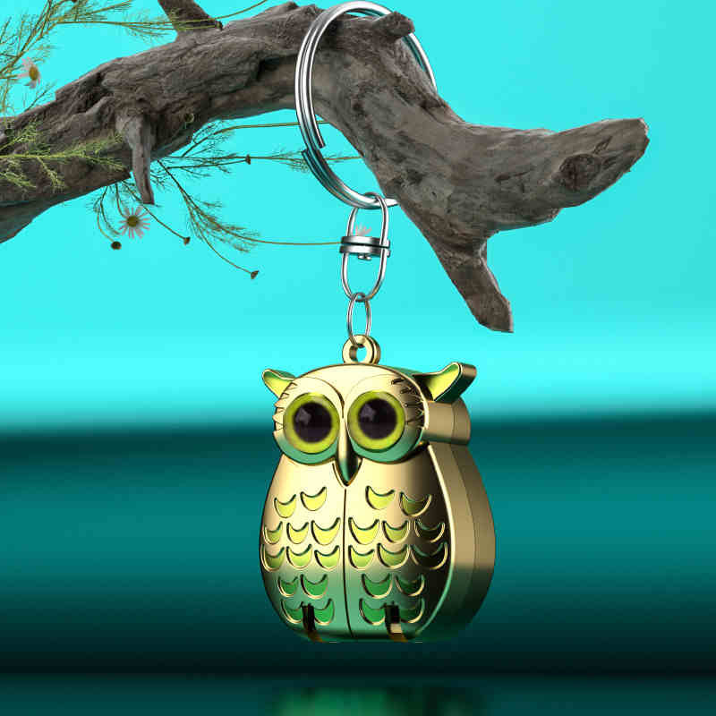 🔥Super cute!✨Mini Foldable Stainless Steel Owl Nail Clippers🦉