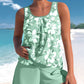 Printed Tankini Swimsuit – Adjustable Fit & Quick-Dry Fabric