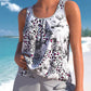 Printed Tankini Swimsuit – Adjustable Fit & Quick-Dry Fabric