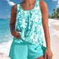 Printed Tankini Swimsuit – Adjustable Fit & Quick-Dry Fabric