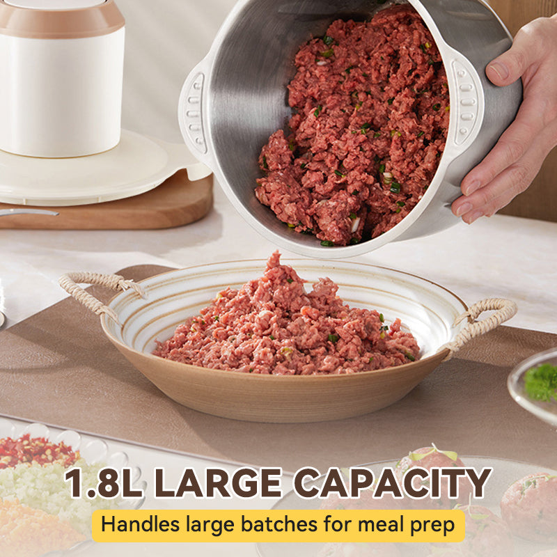 1.8L Electric Meat Grinder – Powerful, Multi-Function & Easy Clean