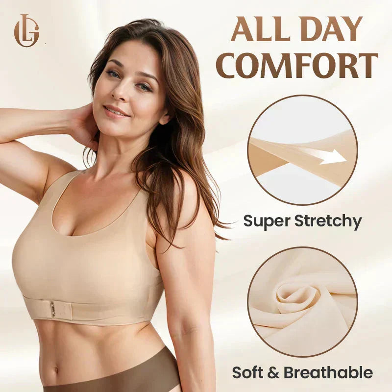 Posture Support Bra – Cross-Back Lift & All-Day Comfort