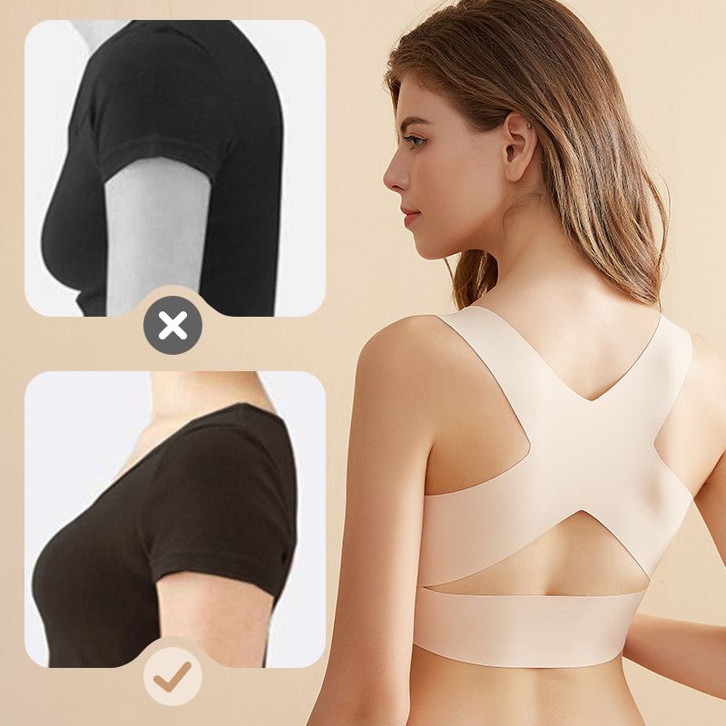 Posture Support Bra – Cross-Back Lift & All-Day Comfort