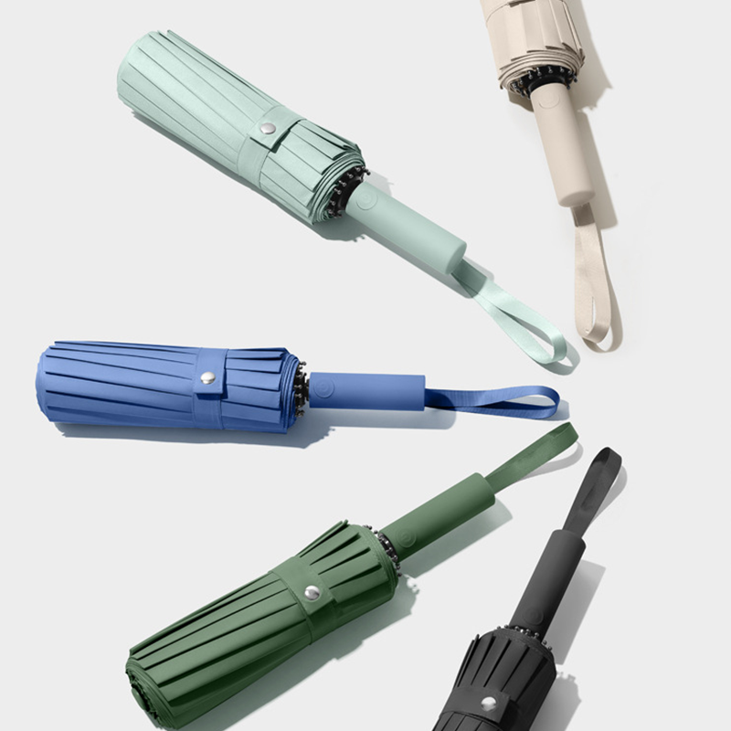 Stay Dry Instantly! Windproof UPF50+ Automatic Umbrella