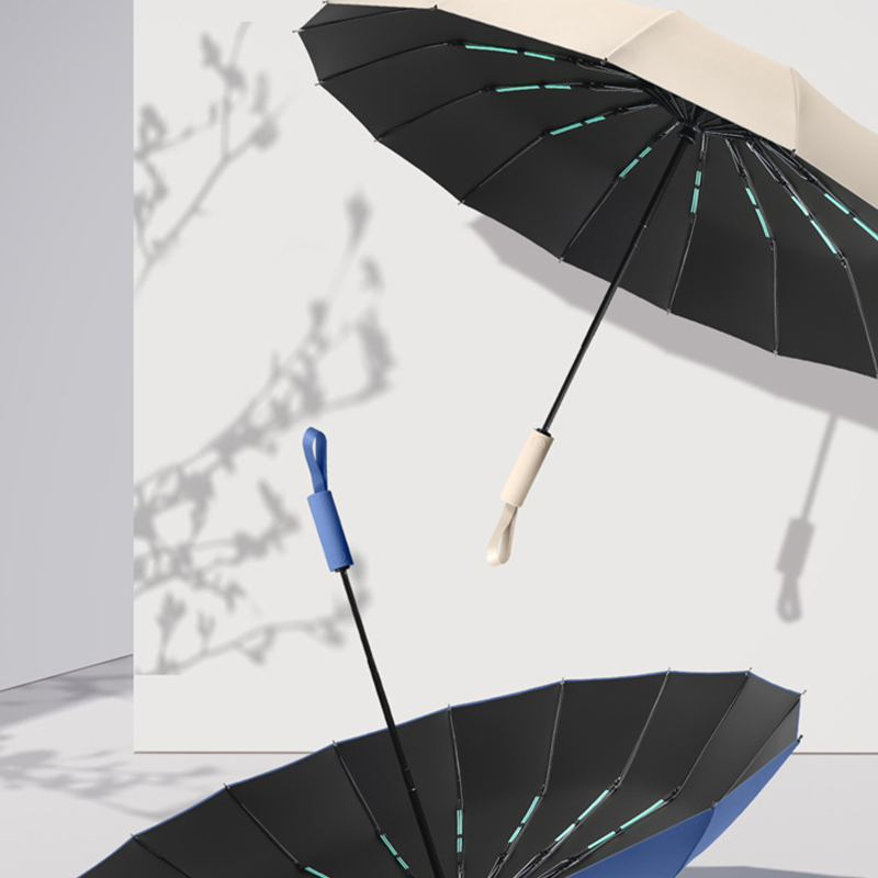 Stay Dry Instantly! Windproof UPF50+ Automatic Umbrella