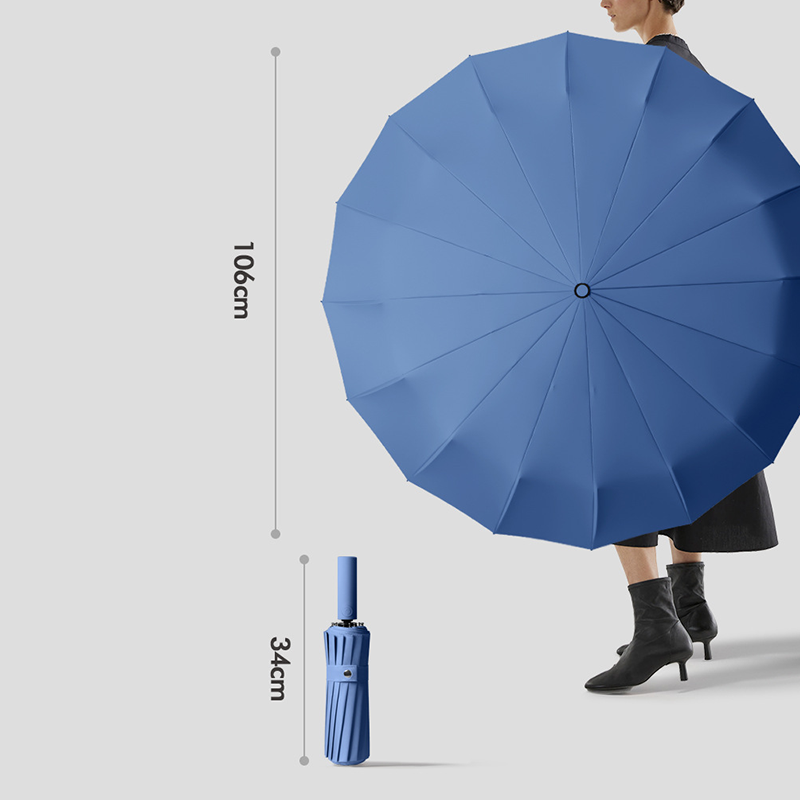 Stay Dry Instantly! Windproof UPF50+ Automatic Umbrella