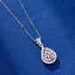 ✨Sterling Silver Moissanite Drop Necklace