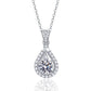 ✨Sterling Silver Moissanite Drop Necklace