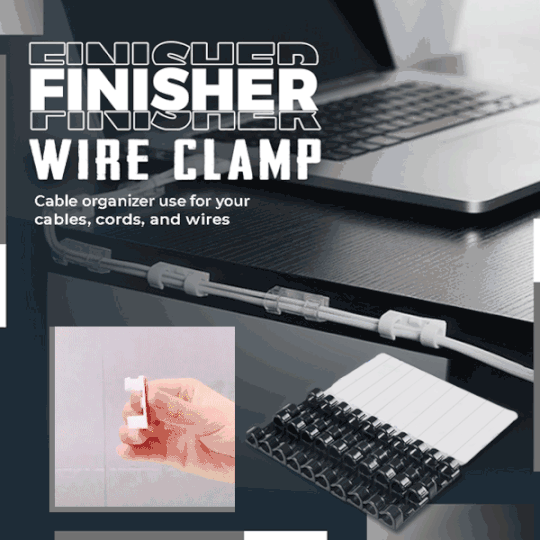Organize Cables Instantly! Self-Adhesive Cable Management Clips
