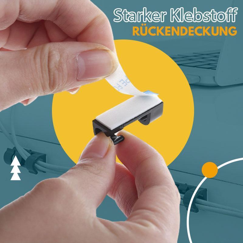 Organize Cables Instantly! Self-Adhesive Cable Management Clips