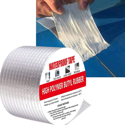 Seal Leaks Instantly! No-Mess Heavy-Duty Waterproof Tape