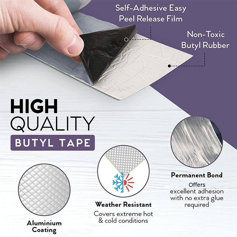Seal Leaks Instantly! No-Mess Heavy-Duty Waterproof Tape