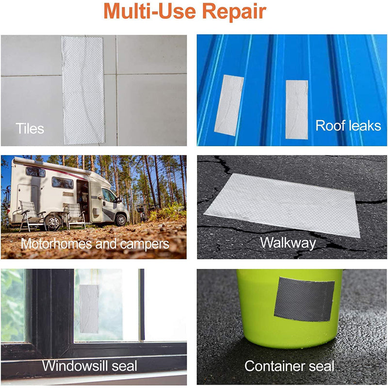 Seal Leaks Instantly! No-Mess Heavy-Duty Waterproof Tape