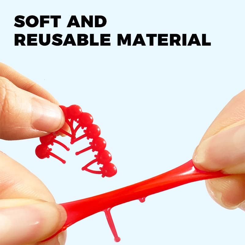 🦈Soft Floating Worm Lure Bait for Fishing - Box of 260 lures🎣