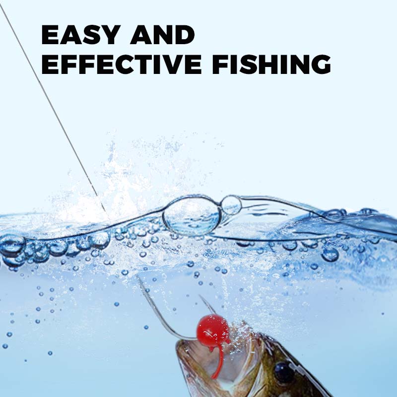 🦈Soft Floating Worm Lure Bait for Fishing - Box of 260 lures🎣