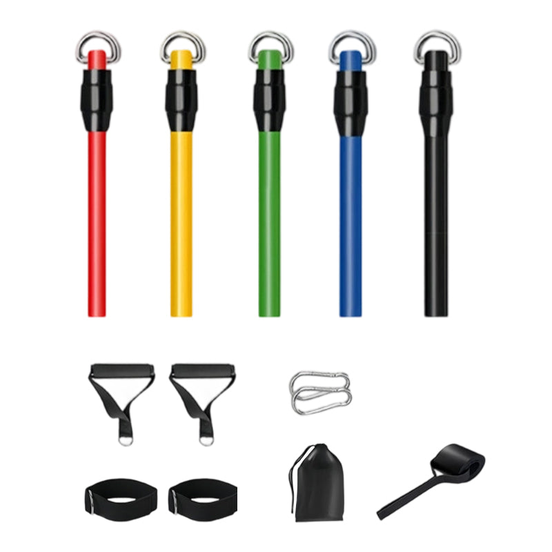 13PCS Power Resistance Band (Home Gym - Anywhere, Anytime)