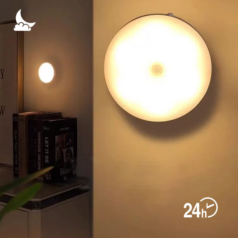 Light Up Hallways Instantly! Motion-Sensor Auto-On Night Light