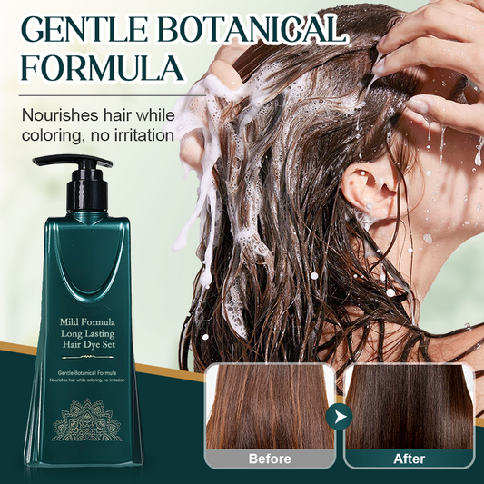 🎁Hot Sale 60% OFF🔥Mild Formula Long Lasting Hair Dye Set