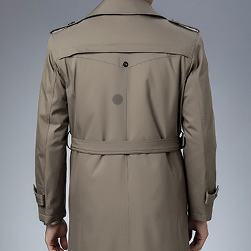 ⏰Limited Time Offer🔥|Men's Classic Mid-Length Double-Layer Coat
