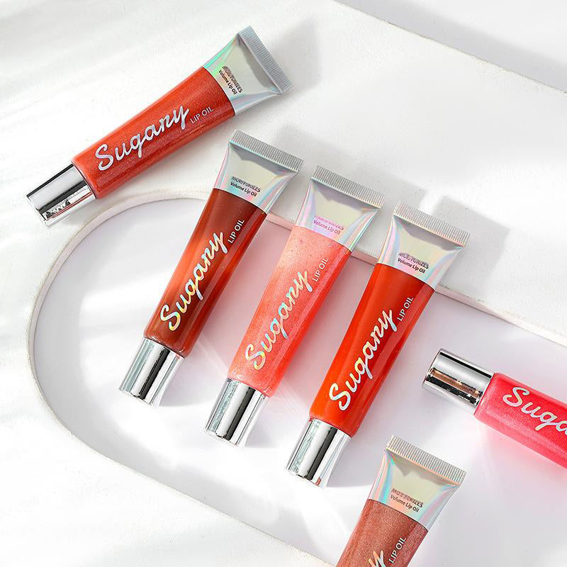 🔥BUY 1 GET 1 FREE🔥Crystal Sparkle Lip Gloss with Hydrating Shine
