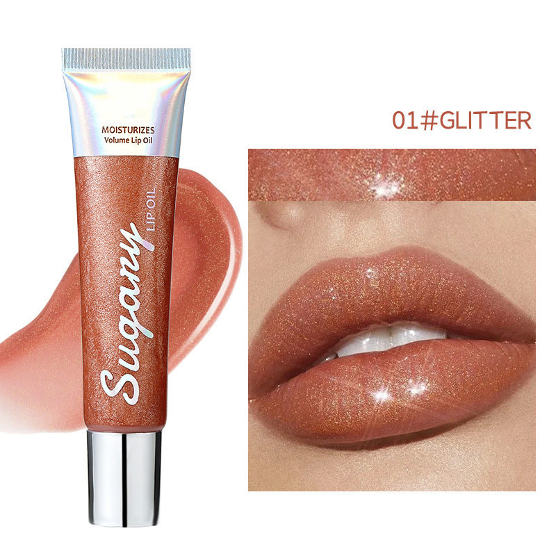 🔥BUY 1 GET 1 FREE🔥Crystal Sparkle Lip Gloss with Hydrating Shine